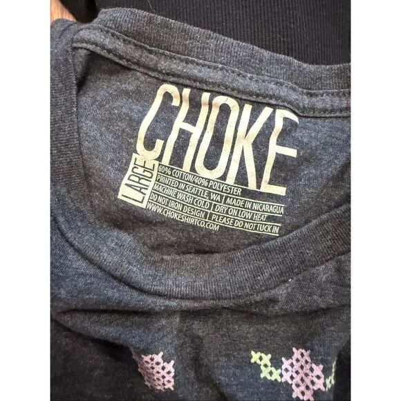 Choke damn it feels good to be a gangster t-shirt Large - Picture 3 of 3